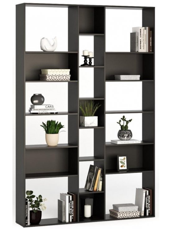 Стеллаж Алстар-4 черный