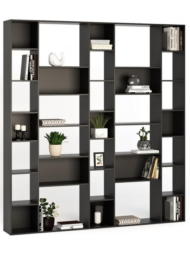 Стеллаж Алстар-7 МХ черный