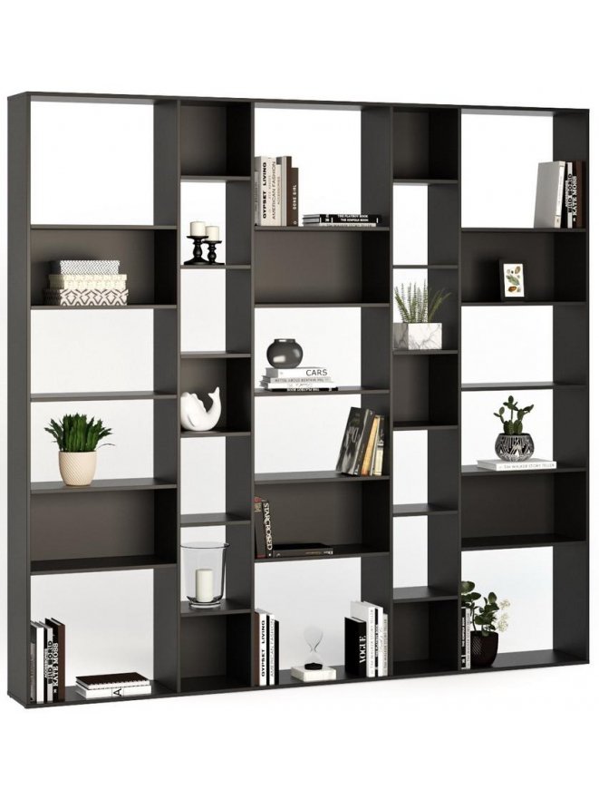 Стеллаж Алстар-8 черный