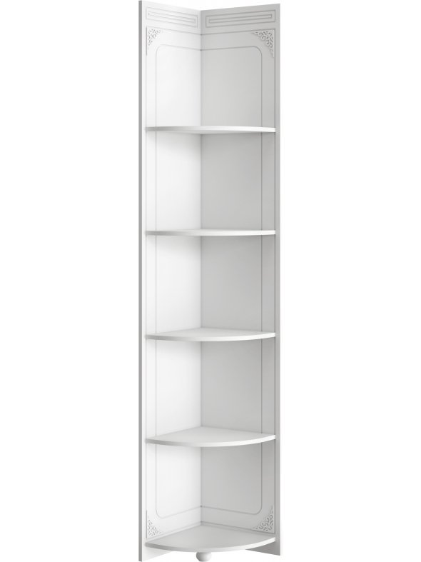 Стеллаж Ассоль АС-54 белое дерево