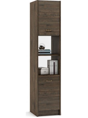 Стеллаж Август-1 дуб апрель темный