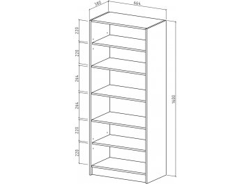 Стеллаж Август-2
