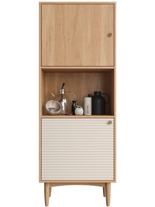 Стеллаж Баббл (Bubbles) BBL07S Орех