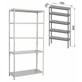 Стеллаж Стеллаж MS Plus-200/30-5