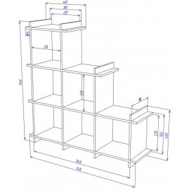 Стеллаж Cross СЛН В