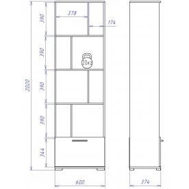 Стеллаж Денвер