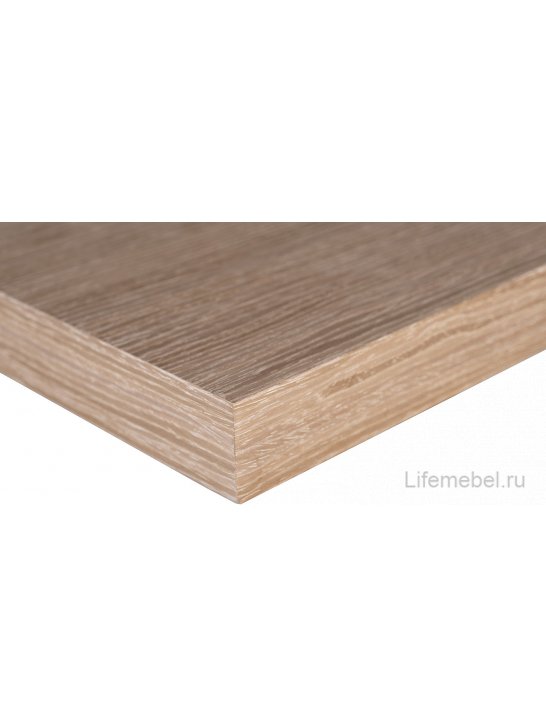 Стеллаж Дуку светлый дуб / хром