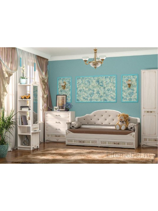 Стеллаж Флоренция 10.130 ясень анкор MX 187