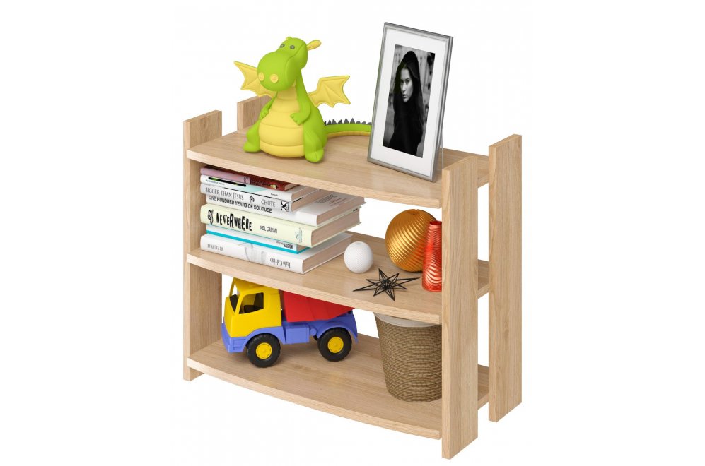 Стеллаж H500 дуб сонома