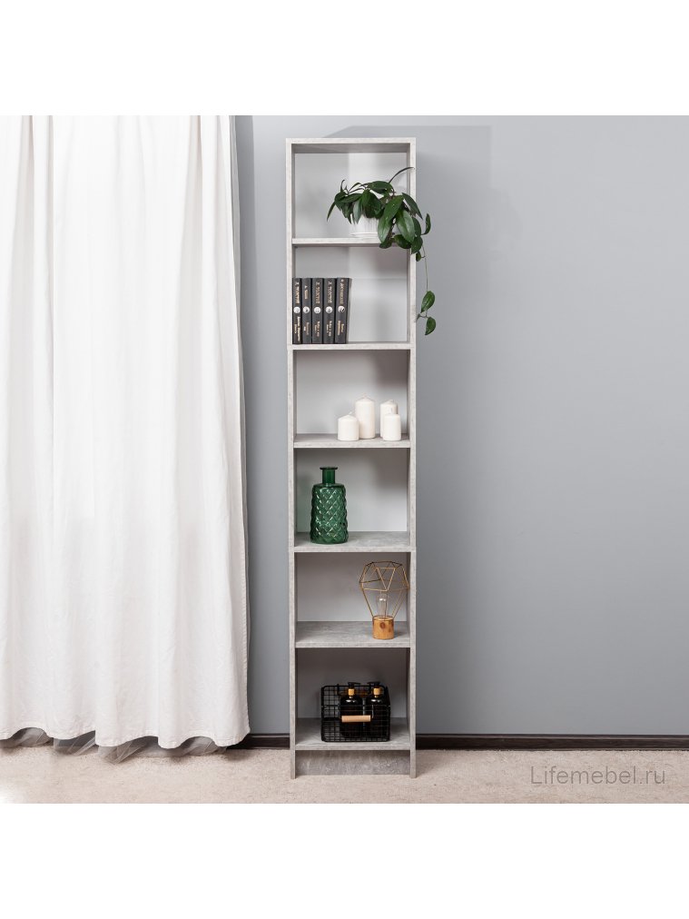 Стеллаж Hardy лдсп бетон