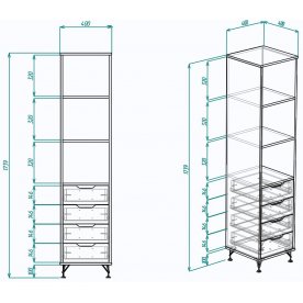 Стеллаж МегаKraft 1