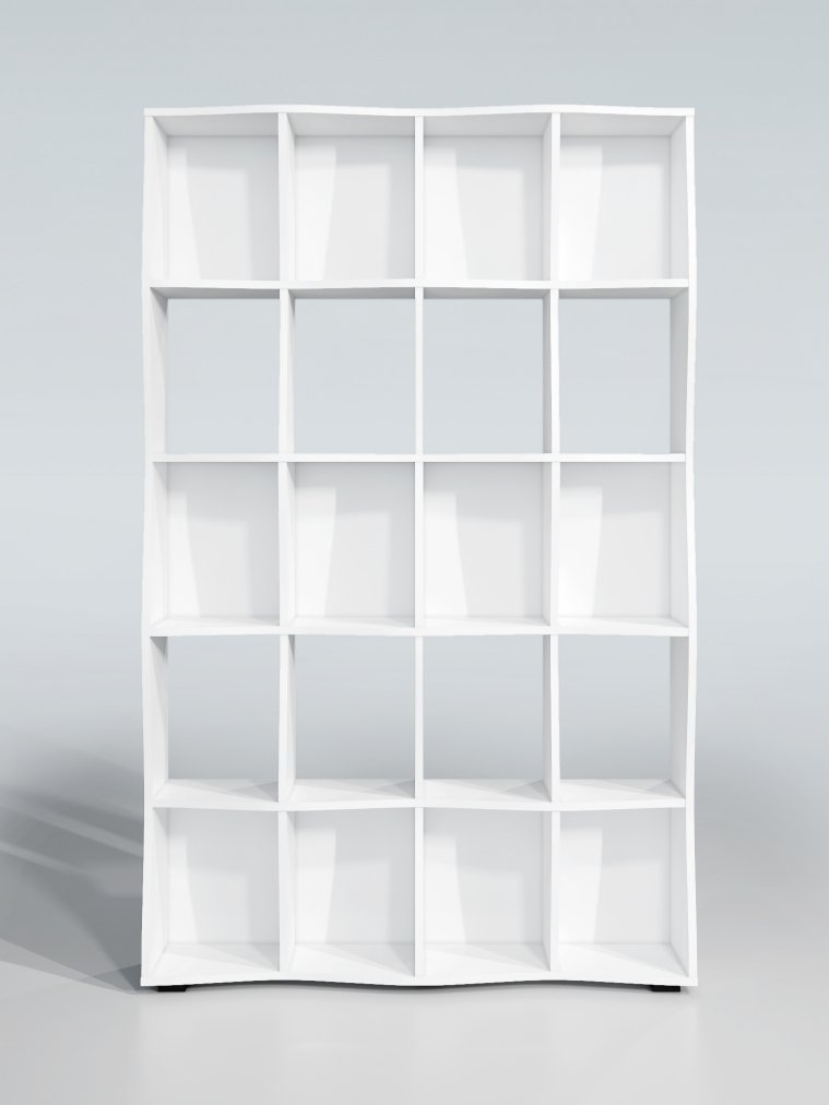 Стеллаж Контемпо КТ-01 белый бриллиант