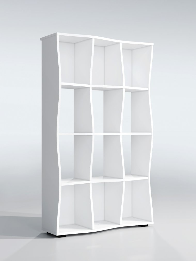 Стеллаж Контемпо КТ-02 белый бриллиант
