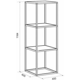 Стеллаж Куб 3