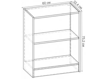 Стеллаж Лайн-62 СТ.048.600-00