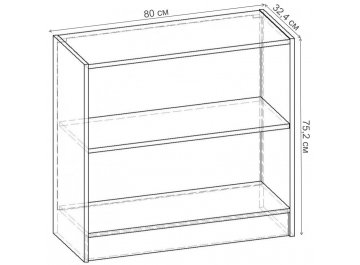 Стеллаж Лайн-82 СТ.048.800-00