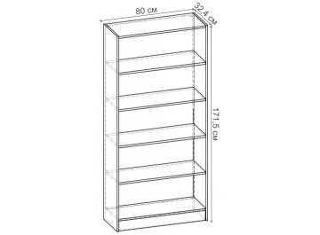 Стеллаж Лайн-85 СТ.051.800-00