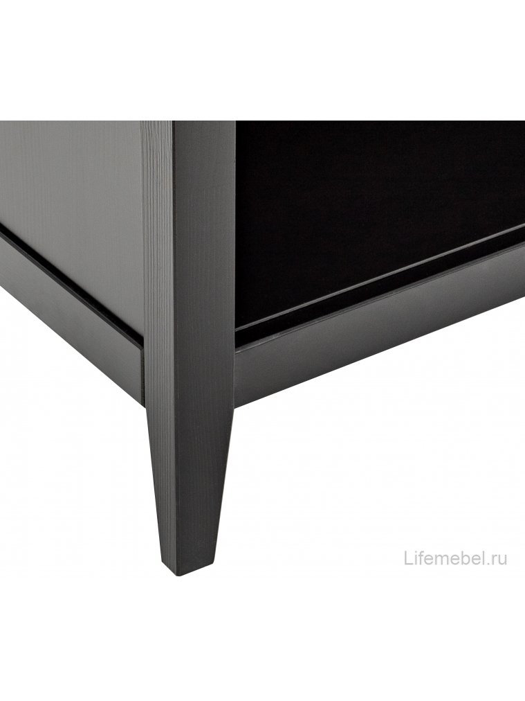 Стеллаж Leset Мира 00 черный