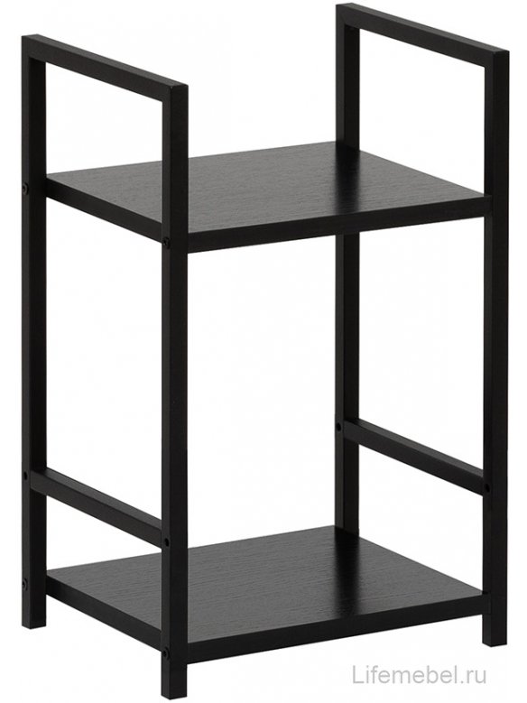 Стеллаж Leset Стилвуд 12 черный