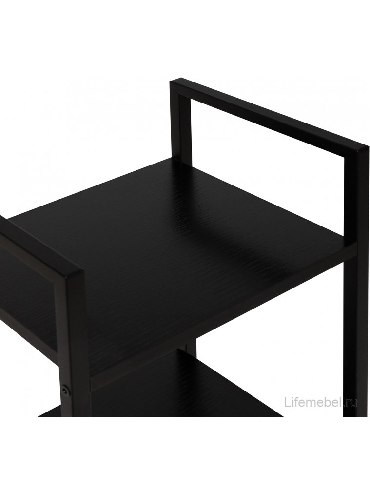 Стеллаж Leset Стилвуд 13 черный
