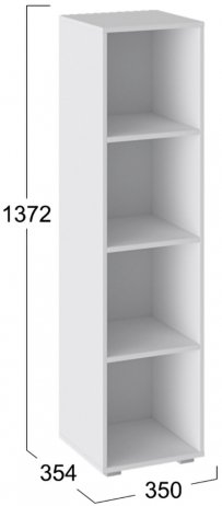 Стеллаж Литл Тип 4 белый