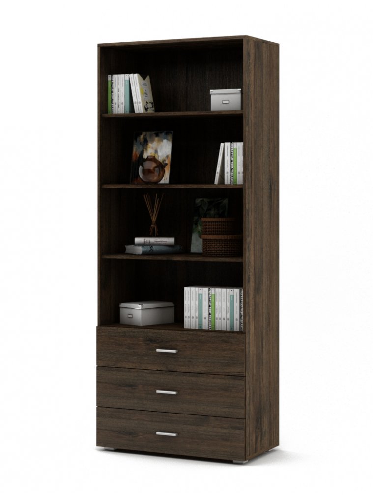 Стеллаж Мартин-4 дуб апрель темный