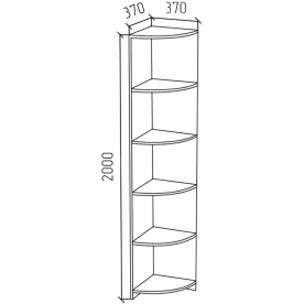 Стеллаж СУ1