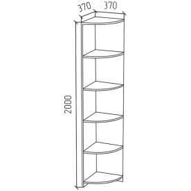 Стеллаж СУ1