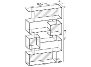 Стеллаж Норд-2.01 СТ.055.1072-00