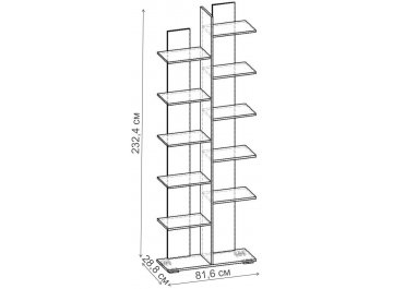 Стеллаж Норд-5.01 СТ.078.816-00