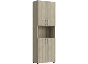 Стеллаж ОФ-301К открытый блэквуд сатиновый