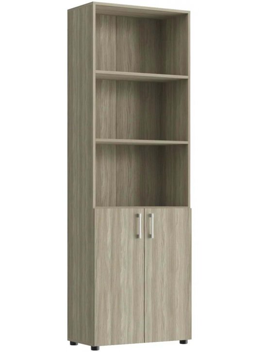 Стеллаж ОФ-301К открытый блэквуд сатиновый