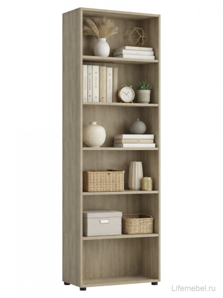 Стеллаж ОФ-30 блэквуд сатиновый