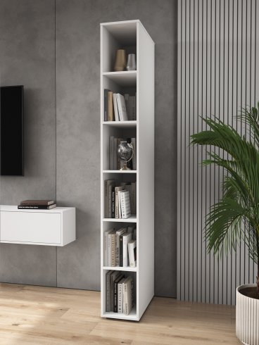 Стеллаж Оптима ОП-12 белый структурный