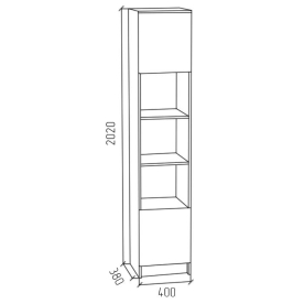 Стеллаж ПРС2