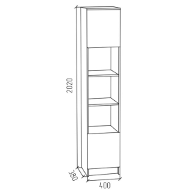 Стеллаж ПРС2