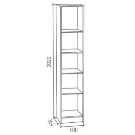 Стеллаж ПРС1