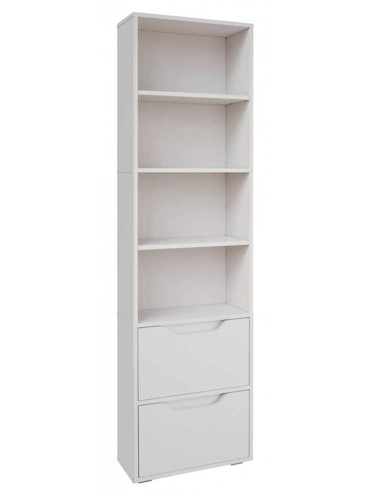 Стеллаж Praga лдсп белый