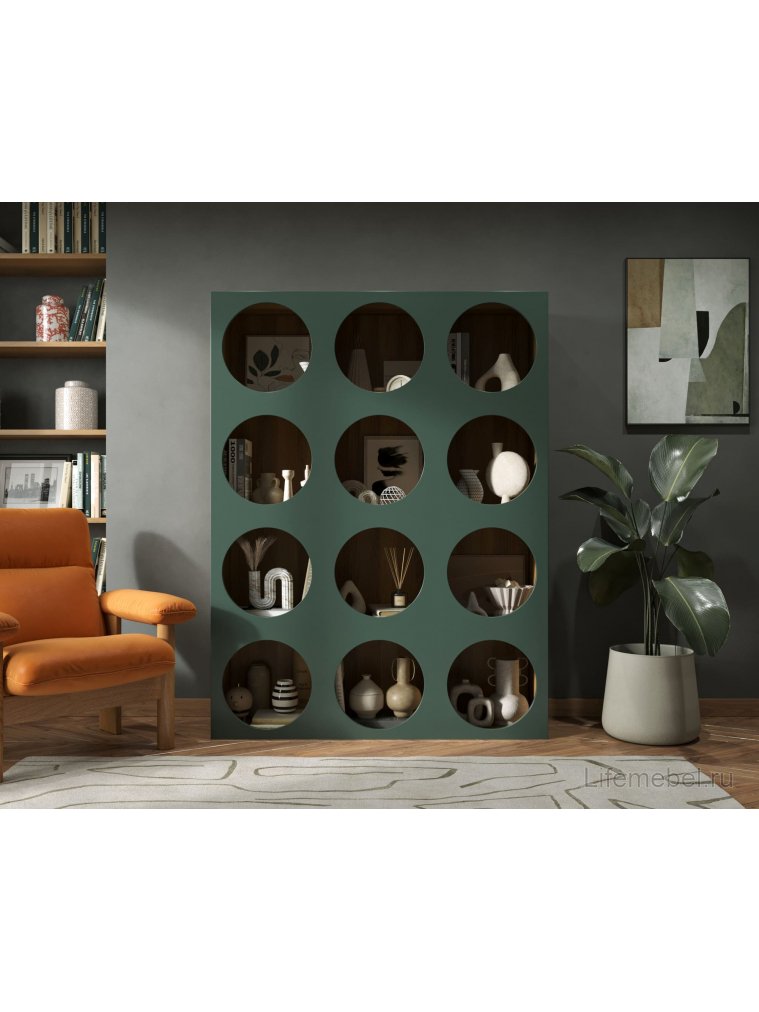 Стеллаж Роса (ROSA) R11 Зеленый