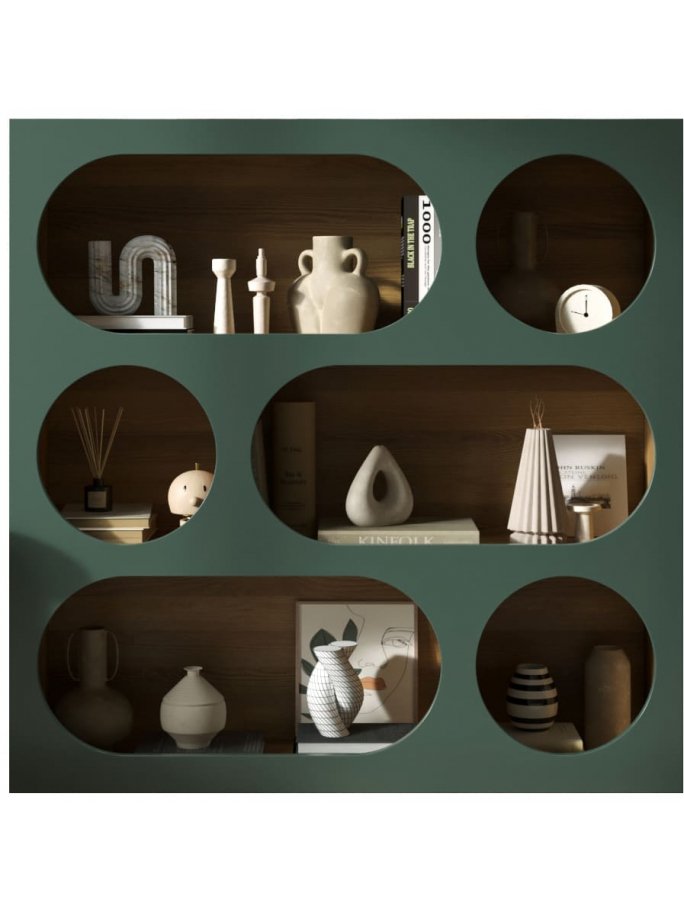 Стеллаж Роса (ROSA) R20 Зеленый