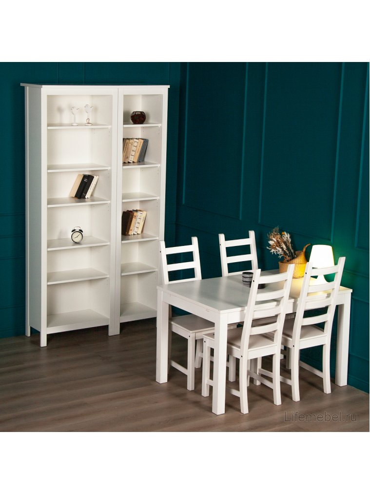 Стеллаж Сага 50 белый