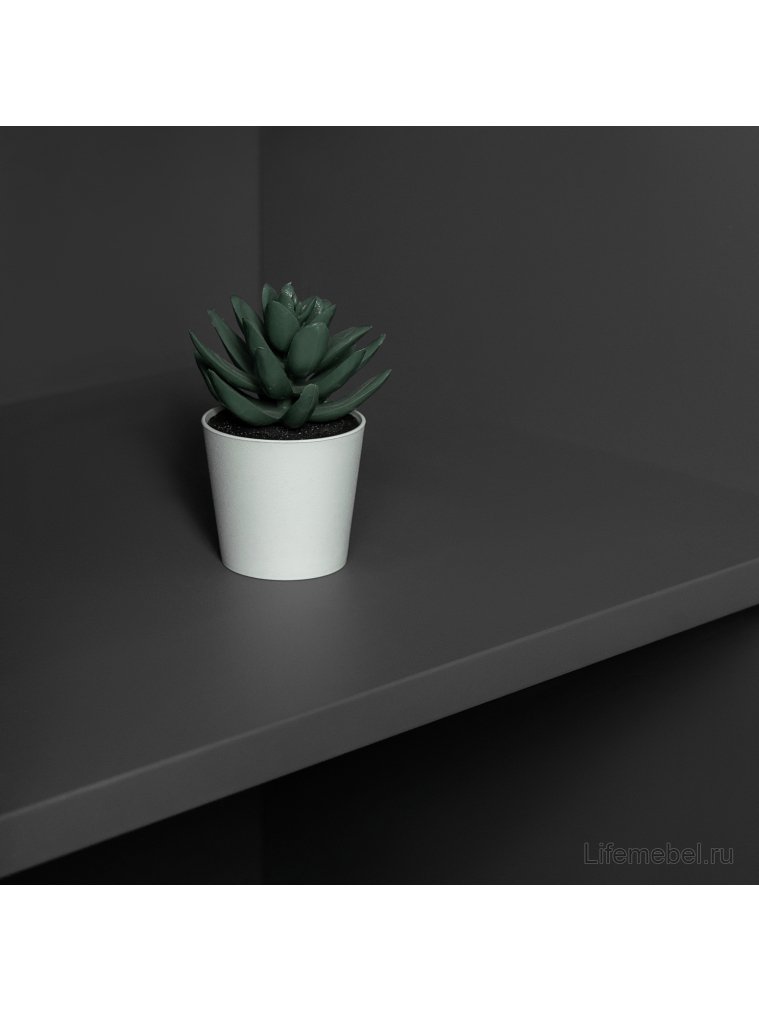 Стеллаж Сага 50 серый