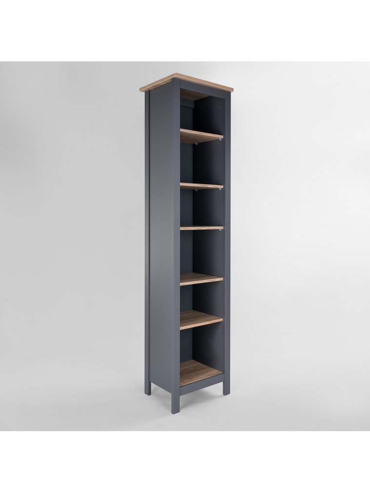 Стеллаж Сага 50 серый / ясень