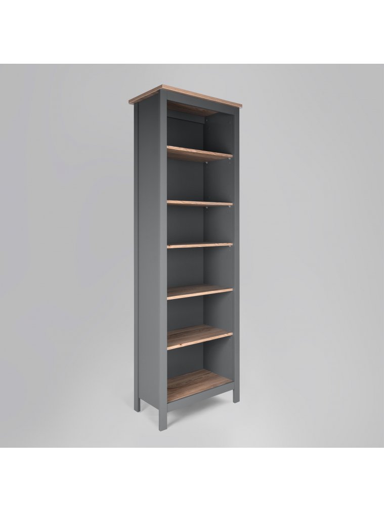 Стеллаж Сага 70 серый / ясень