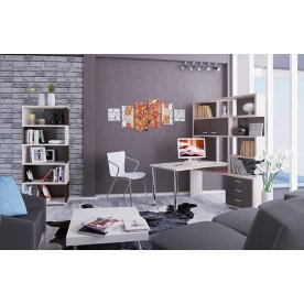 Стеллаж СБ-10-5 венге / карамель