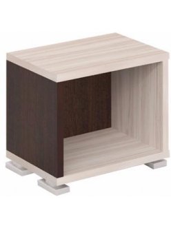 Стеллаж СБ-15-1 карамель / венге