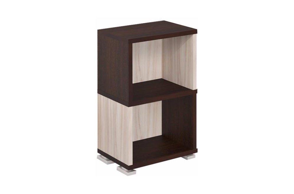 Стеллаж СБ-15-2 карамель / венге
