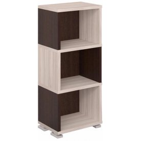 Стеллаж СБ-15-3 карамель / венге