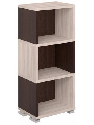 Стеллаж СБ-15-3 карамель / венге