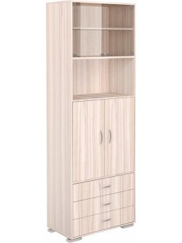 Стеллаж СБ-220М карамель / венге